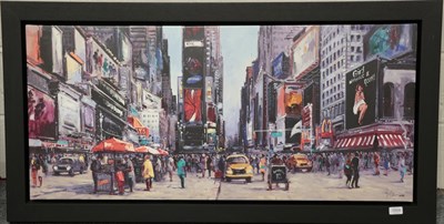 Lot 1004 - Henderson Cisz (Contemporary) ''New York Central'' Signed and numbered 34/195, giclee on...