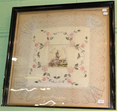 Lot 1043 - A Continental WWI silk picture