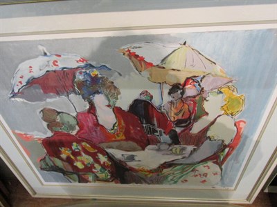 Lot 1055 - After George Vial (20th century) 'Romeo', lithograph, pencil signed and titled, 55/99; together...