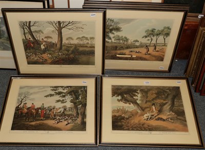 Lot 1059 - After Samuel Howitt, six hunting prints