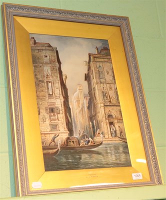 Lot 1064 - Charles James Keats (19th/20th century) Venice, signed, watercolour, 30cm by 50cm