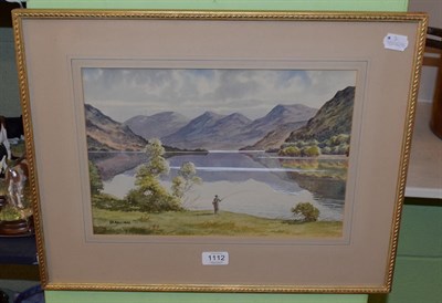 Lot 1112 - A D Bell (Wilfred Knox), River Scene, signed, watercolour, 26cm by 36cm