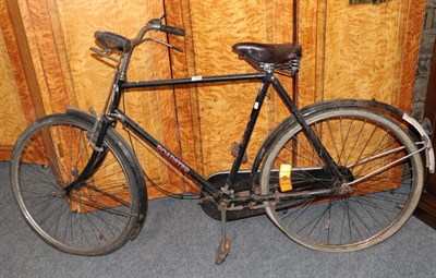 Lot 1174 - A vintage bicycle Pashley with brown leather seat