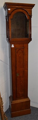 Lot 1211 - A George III oak grandfather clock case