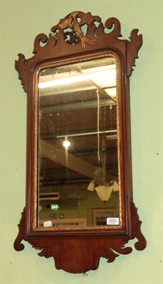 Lot 1225 - A George III style fret cut mirror