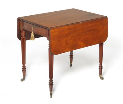 Lot 1379 - A Regency Mahogany Pembroke Table, in the manner of Gillows of Lancaster, 2nd quarter 19th century