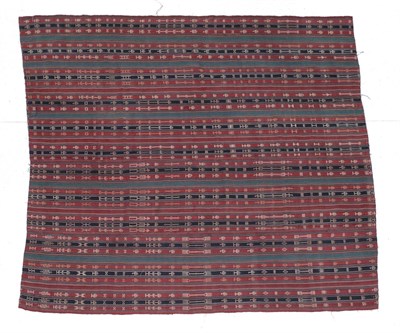Lot 265 - Shahsavan Jajim North West Iran, circa 1910 Woven in panels and joined, the flatweave field of...