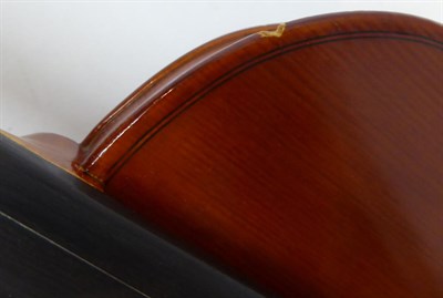 Lot 3025 - Violin 14'' one piece back, ebony fingerboard, with label 'John Mather, Harrogate 1996 No.36'
