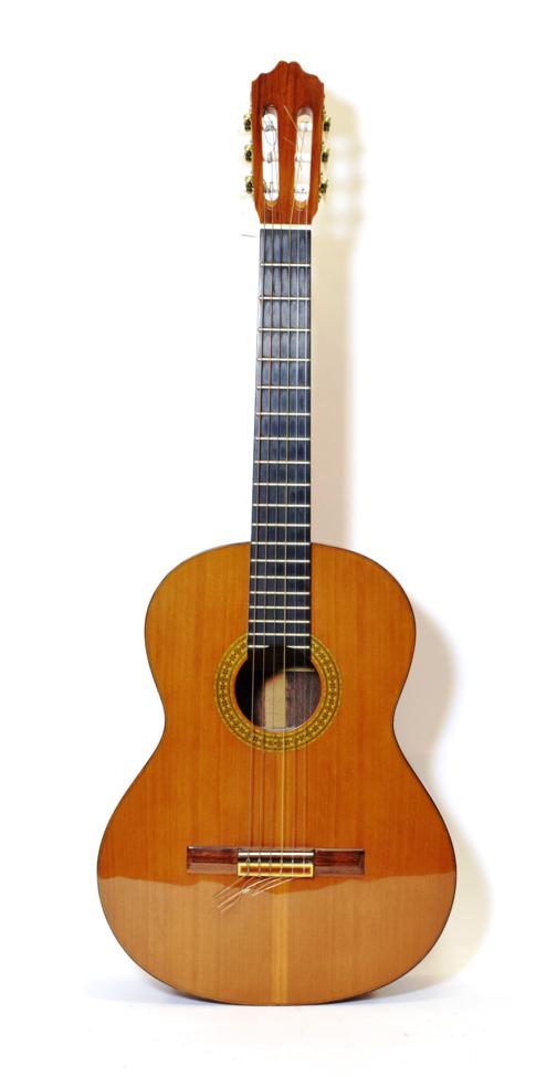 Lot 3038 - Classical Guitar Cuenca Model 50 no.000275 Made in Spain, ebony fingerboard Indian Rosewood...