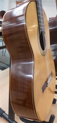 Lot 3040 - Classical Guitar handmade with maker's label 'Alastair McNeill, Wiltshire England No.194, 1996' and