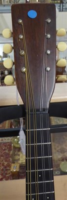 Lot 3046 - Mandolin Flat Back By Martin reverse of headstock stamped 'C F Martin & Co. Nazareth Pa', also...