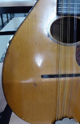 Lot 3046 - Mandolin Flat Back By Martin reverse of headstock stamped 'C F Martin & Co. Nazareth Pa', also...