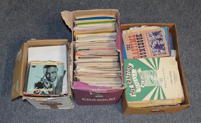 Lot 3050 - Large Quantity Of Sheet Music including single sheets, tutor books and song books; also in this lot