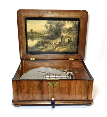 Lot 3069 - A Superb 17-Inch Lochmann Original No. 68 Disc Musical Box, With Tubular Bell Accompaniment,...