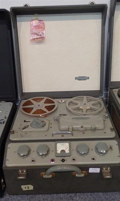 Lot 3087 - A Good Analogue Audio Collection Of Ten Reel-To-Reel Tape Recorders And Record Players:...