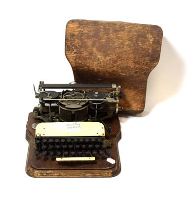 Lot 3136 - Hammond Multiplex Typewriter (cased)