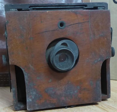 Lot 3184 - Voightlander Bessar Folding Camera together with other camera related items including a...