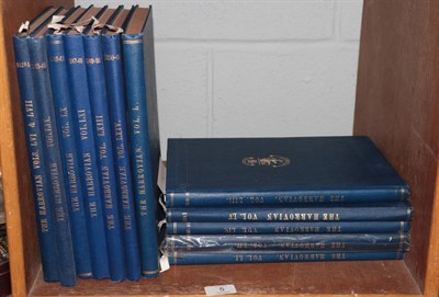 Lot 5 - Winston Churchill interest: The Harrovian, volumes 50-57, 59-61, 63-64, 1936-1951, vol 25...