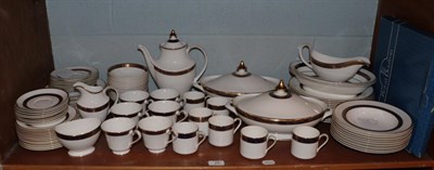 Lot 25 - A Royal Doulton Harlow pattern part dinner, tea and coffee service