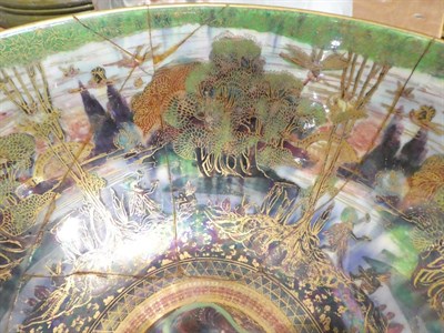 Lot 138 - A Wedgwood Fairyland lustre bowl ''Poplar tree pattern'' (a.f.)