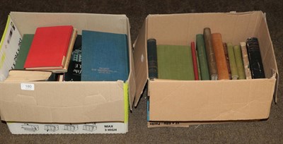 Lot 180 - Two boxes of books on county history, mainly Lancaster and principally Manchester, inc. One Hundred