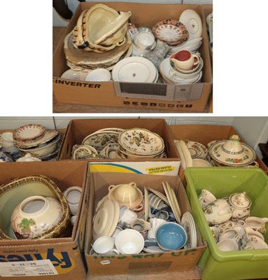 Lot 182 - Seven boxes of Masons ceramics and Susie Cooper tea wares