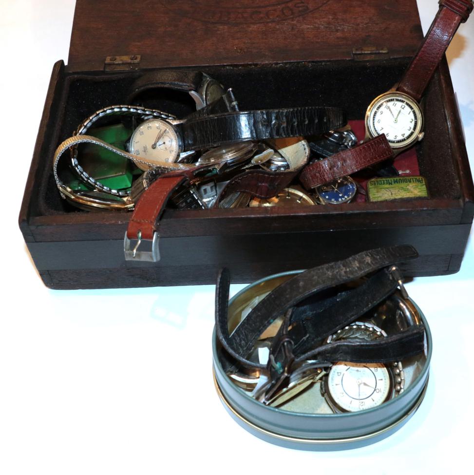 Lot 212 - A selection of wristwatches including Avia, Smiths, Tissot, Ingersol, Timex, Sekonda and others