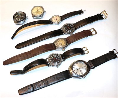 Lot 227 - A quantity of ladies and gents wristwatches including: three Timex, Smiths, Everite, Rotary,...