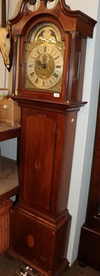 Lot 482 - A mahogany eight day longcase clock, signed Richard Marshall, Wolsingham, 18th century, later case.