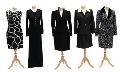 Lot 2119 - A Group of Late 20th/Early 21st Century Ladies' Designer Clothing, comprising a Fontana Couture...