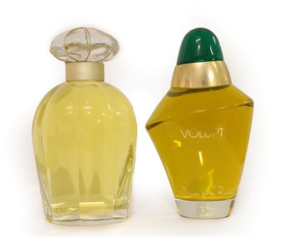 Lot 2156 - 'So' by Oscar De La Renta Large Advertising Display Dummy Factice, the segmented clear glass bottle