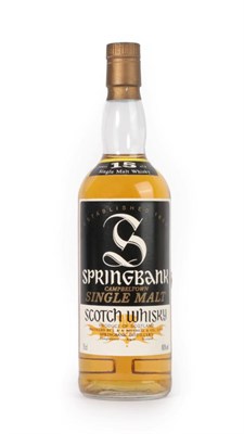 Lot 3157 - Springbank 15 Years Old Campbeltown Single Malt Scotch Whisky, 1980s bottling, 46% vol 75cl...