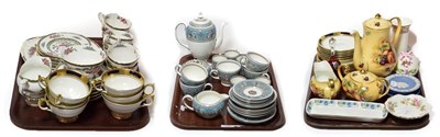 Lot 78 - Various tea and coffee wares including Wedgwood Florentine, Aynsley Empress, Paragon Tree of...