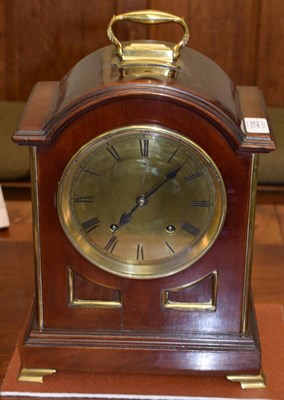 Lot 328 - A Regency style mahogany striking table clock, early 20th century