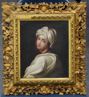Lot 1116 - After Guido Reni, Portrait of Beatrice Cenci, oil on canvas, 25.5cm by 22cm