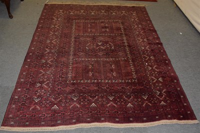 Lot 1267 - A good quality Afghan rug, 235cm by 170cm