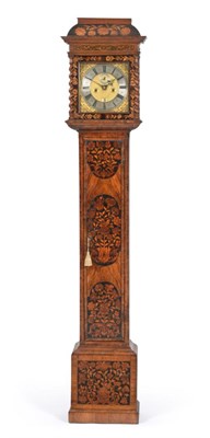 Lot 202 - A Fine and Rare William and Mary Walnut Marquetry Longcase Clock with Bolt and Shutter...