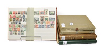 Lot 2003 - Five albums including Mauritius from 1863 many with fine B53 cds with kings to 5R. Nyasaland to...