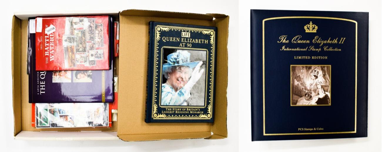 Lot 2037 - QE2 Collection. Superb Limited Edition INTERNATIONAL STAMP COLLECTION ALBUM PCS stamp & Coins...