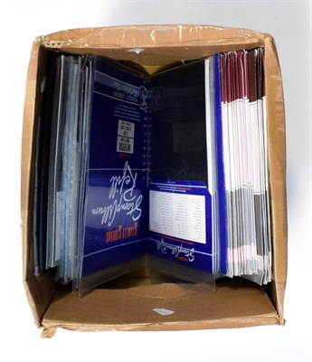 Lot 2039 - Box of Stamp Album Supplement NEW unopened. 17 SG GB Supplement packs plus 8 Booklet 2 strip sleeve