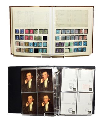 Lot 2119 - SPECIALIST MACHIN collection housed in thick stock book. Include High Values and various paper...