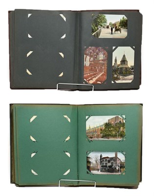 Lot 2232 - 2 Vintage Albums Suburbs of London including KEVII Coronation Procession 1911 with over 250...