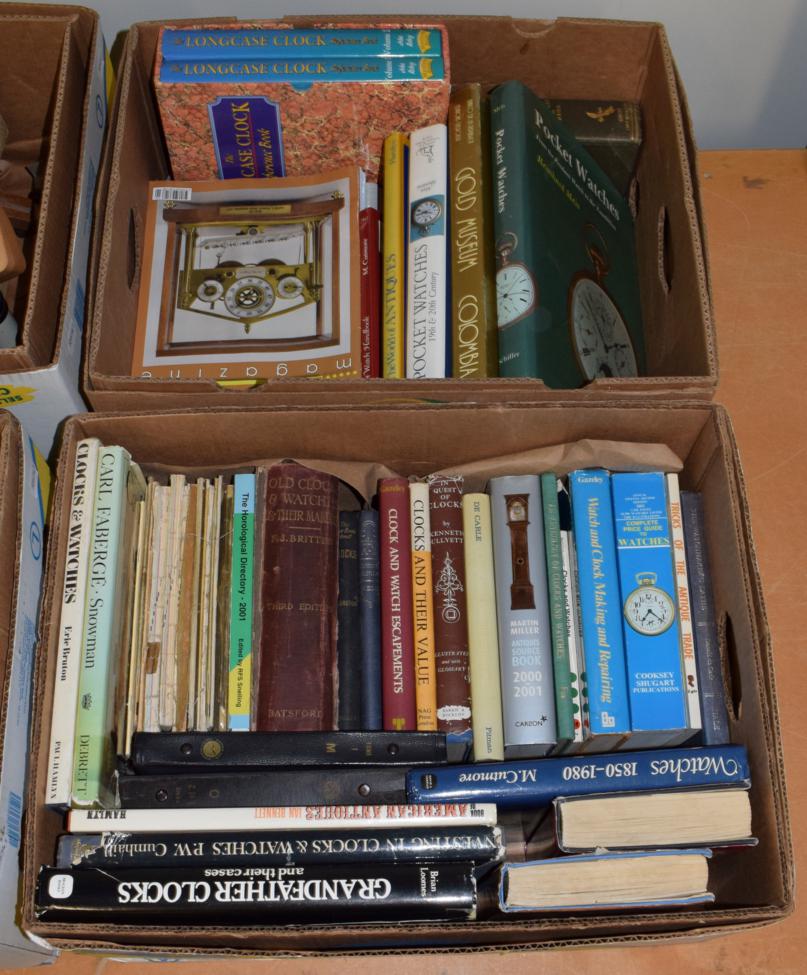 Lot 1005 - A selection of clock and watch reference