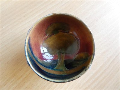 Lot 1039 - William Moorcroft (1872-1945): A Miniature Eventide Pattern Bowl, circa 1925, impressed...