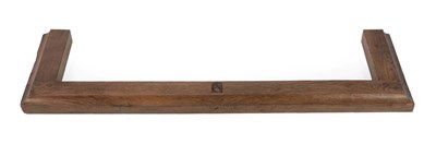 Lot 1175 - Squirrelman: A Wilfrid Hutchinson (Husthwaite): An English Oak Fender, of plain rectangular...