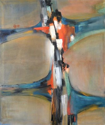 Lot 13 - Marie Walker Last (1917-2017) ''Cruciform'' Oil on canvas, 183cm by 152cm