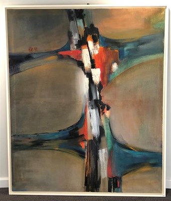 Lot 13 - Marie Walker Last (1917-2017) ''Cruciform'' Oil on canvas, 183cm by 152cm