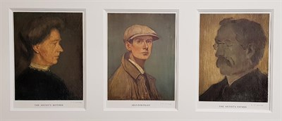 Lot 36 - After Laurence Stephen Lowry RBA, RA (1887-1976)  ''Self Portrait'', ''The Artist's Mother'', ''The