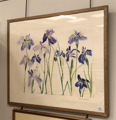 Lot 52 - Dame Elizabeth Violet Blackadder DBE, RA, RSA (b.1931) Scottish ''Irises'' Signed and numbered...