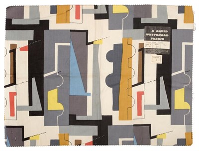 Lot 73 - John Egerton Christmas Piper CH (1903-1992) ''Abstract Painting'' (1955) Fabric, 42cm by 55cm  This
